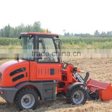 Everun Hoflader ER08 Mini Loader With New Cabin/Quick Hitch for Sale photo-6