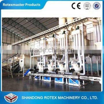 complete wood pellet plant wood pelet production line for sale