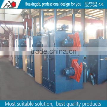 Q37series China manufacturer High efficiency hanger type sand blasting machine