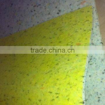 PU foamed sponge carpet pad/carpet underlay
