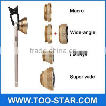 2016 Newest 195 Degree Super Fisheye Lens With Magnetic Optical Camera Lens Mobile Phone Mini Lens photo-3