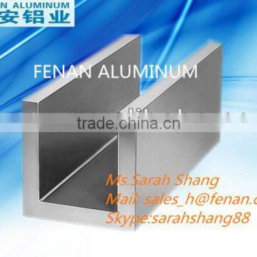Customized Aluminum Extrusion Profile T/V/U Slot With Drawing photo-6
