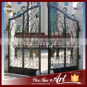 latest sliding iron door gate design