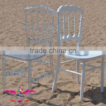 ice resin polycarbonate napoleon chair, event napoleon chair