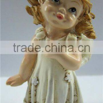 Resin Small Young Girl Figurine photo-2