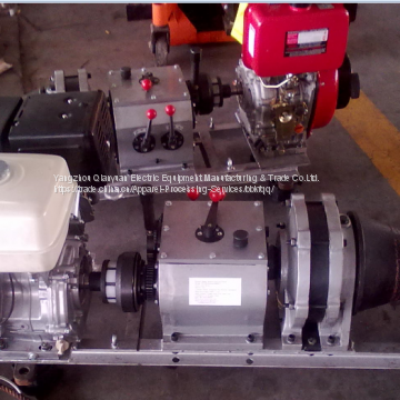 Дизельный лебедка с двигателем photo-5