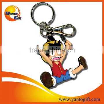 Custom Logo 3D PVC keychain