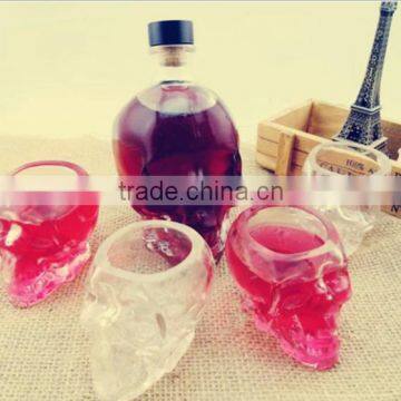 Skull Bottle, 750ml Big Skull Bottle,skull Decanter With Cork photo-6