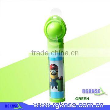 2016 Fashion Design Power Bank Fan, Colorful Mini Power Bank Fan, Rechargeable Fan With Power Bank photo-2