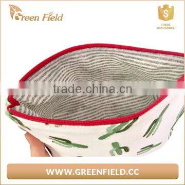 Fashion Women Zipper Cosmetic Case Bag Trendy Wash Makeup Bag photo-2