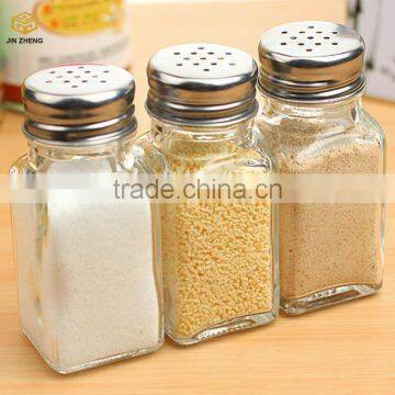 80ml glass spice jar with lid