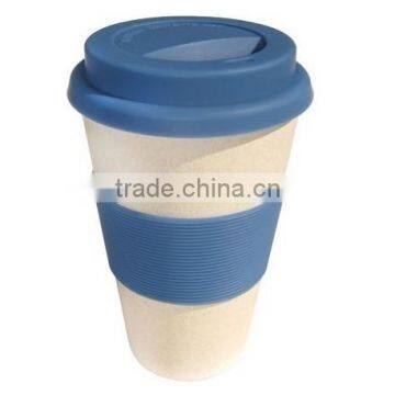 Bamboo Fiber Plate Fiber Eco-friend Coffee Cup Drinking Mug photo-3