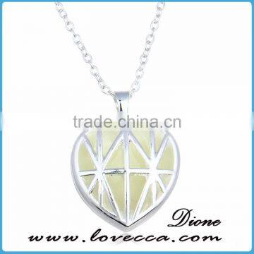 Magic Round Fairy Locket Pendant Gift Luminous Glow in the Dark Necklace photo-5
