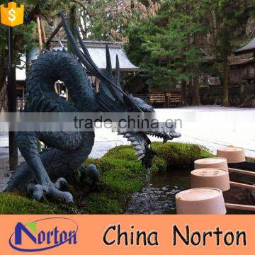 stone Chinese dragon sculpture for outdoor decoration NTBM-A023X