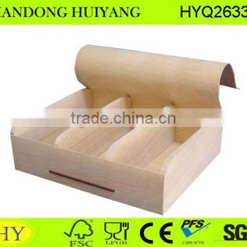 Birch Wood Gift Discount Seasonal Soap Packaging Box photo-3
