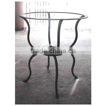 wrought iron dining table