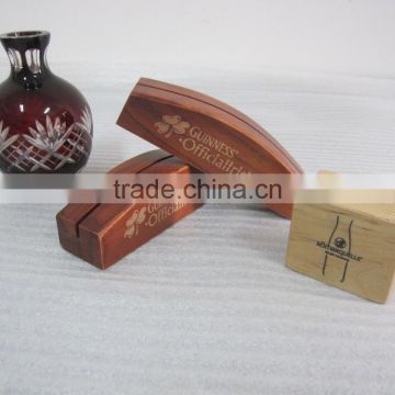 Pine Wood Block Business Card Holder Wholesale