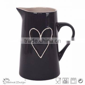 Color Glaze Ceramic Milk Jug Pitcher photo-6