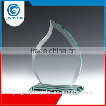 Jingyage Welcome OEM ODM best selling blank crystal trophy plaque souvenir