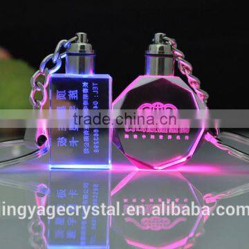 High Quality 3d Laser Crystal Kechain photo-6