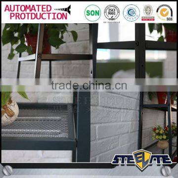 Iron Art Powder Coated Metal Wire Flower Display Rack photo-6