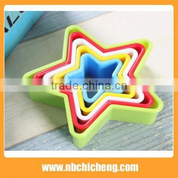 2015 News Color cute shape Plastic Cake Mould