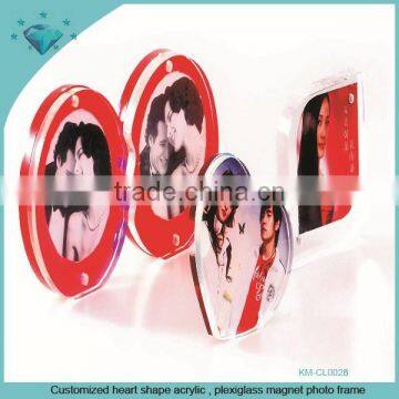 Metal Screws Photo Frame Pop up Display Stand With 3 Photos photo-4