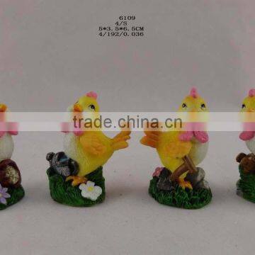 2017 New Year Resin Zodiac Chicken for Sale photo-5