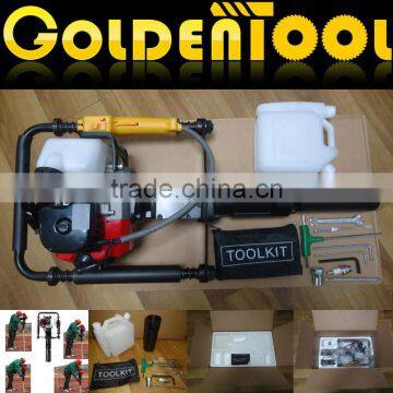 70mm 32.7cc Small Petrol Pilling Machine Driver Portable Gas Powered Fence Post Pounder photo-4