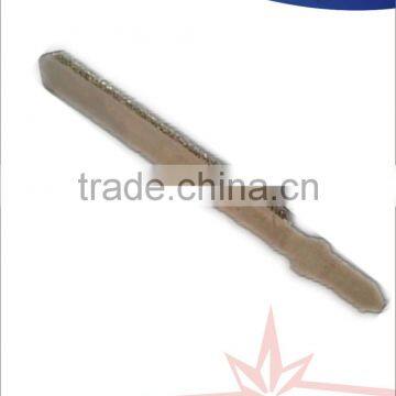 Electroplated diamond jig saw for masonry