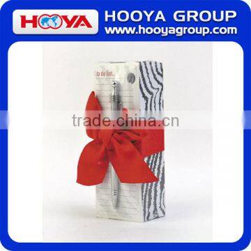 Customized Design 500 Sheets Jumbo Notepad With Pen Gift Set Memo Pad With Pen Set photo-2