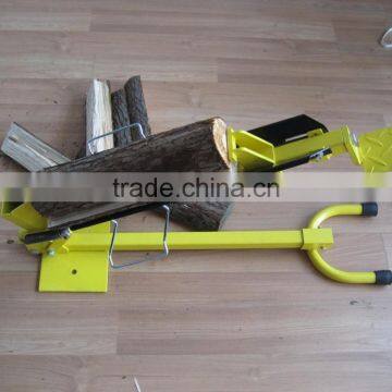 Foot-operated Log Splitter for wood working