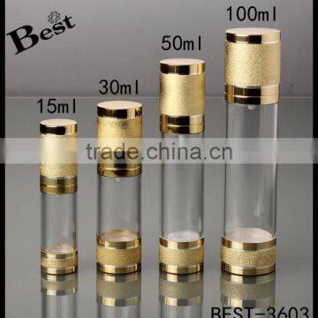 Classic Design Silver 30ml Airless Bottle Essential Oil Airless Pump Bottle 30ml photo-6