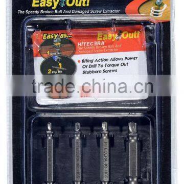 2016 Speed Out 4pcs Screw Remover for Stripped Screw Easy Out Screw Extactor photo-2