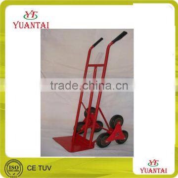 Foldable Steel 6 wheel stair climbing hand truck hand trolley