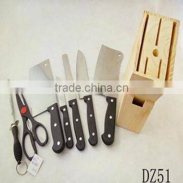 High quality stainless steel kitchen knife set/chef knife set