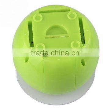 Solar Powered Jewelry Phone Watch Rotating Display Stand Turn Table Apple-shaped photo-5