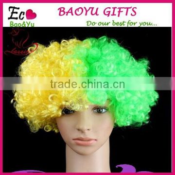 Afro wigs Halloween,Christmas,Carnival,cheerleaders,Costume party wigs adult children Curly Clown Disco Circus Costume dress up