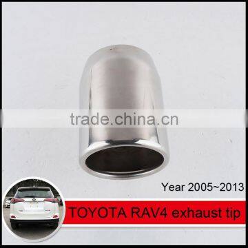 Auto Tuning Stainless Muffler Tip in Exhaust Pipe for TOYOTA RAV4 photo-2