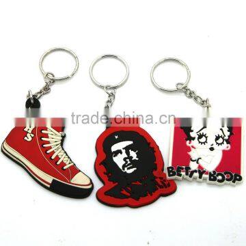 Beautiful New Design Popular Gift 3D Customize Shaped Cute Soft PVC Keychain for VW GTI Golf photo-3