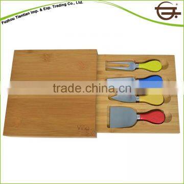 Kitchen Eco-friendly Drawer Cutting Board With Knife Sharpener photo-2