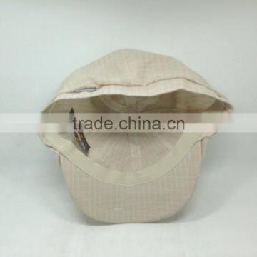 Common Fabric Beret With Checked Style Unisex Beret Cap photo-6