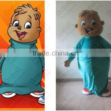 custom Theodore mascot costume