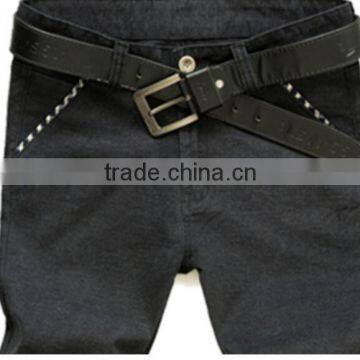 100% Cotton Men Business Casual Pants Wholesale Mens Slim Fit Trousers photo-3