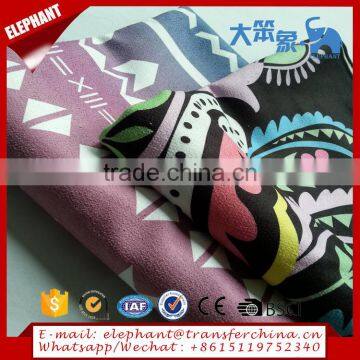 Quick dry 100% microfiber promotion custom printed beach towel