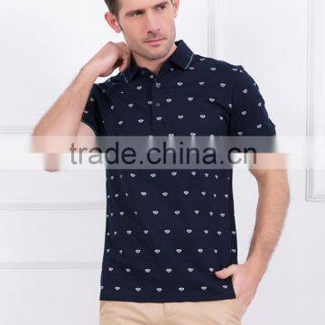 Wholesale Golf Polo Fake Stripe Men T Shirt Polo photo-2