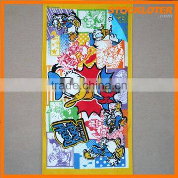 Multicolored towel stock for beach from China factory with cheap price 150902