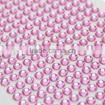 DIY Self Adhesive Rhinestone Crystal Bling Stickers Phone Car Art Sales photo-2