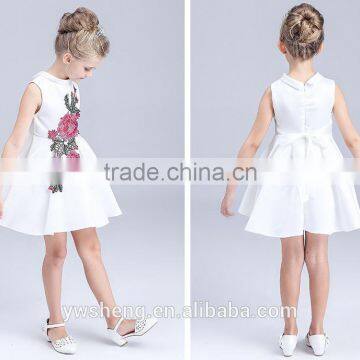 2016 New Girl Dress Embroidered Puffy Pettiskirt Princess Skirt Summer photo-6
