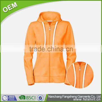 Custom Logo Women Hoodie,100% Cotton Plain Hoody photo-6